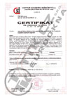 Certifikát TTK KOMFORT PLUS