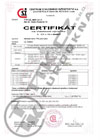 Certifikát TTK PASIV PLUS 2