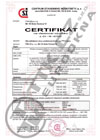 Certifkát TTK TRIPLEX 1